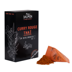 Boite 10 berlingots Curry rouge Thaï - 180 Gr