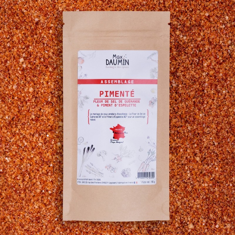 Assemblage sels - pimenté - 110 Gr