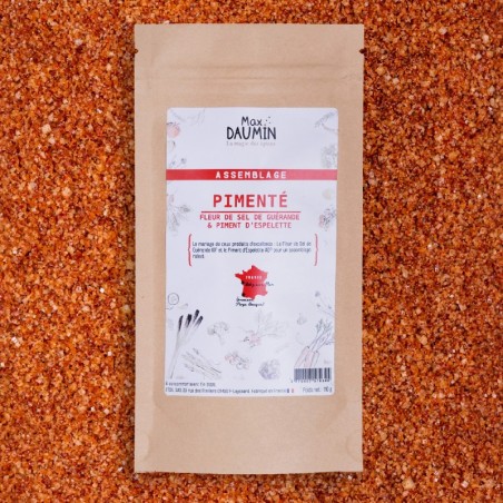 Assemblage sels - pimenté - 110 Gr