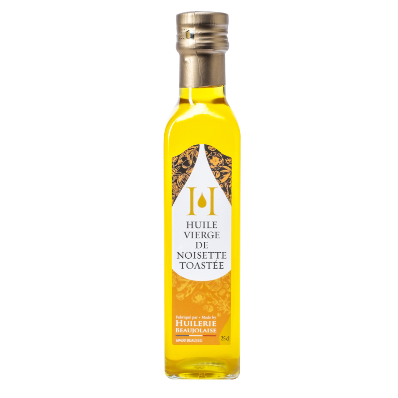 Huile vierge de noisette toastée - 25 Cl