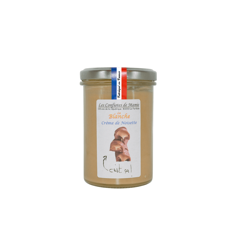 La Blanche - Crème de noisette - 220 Gr