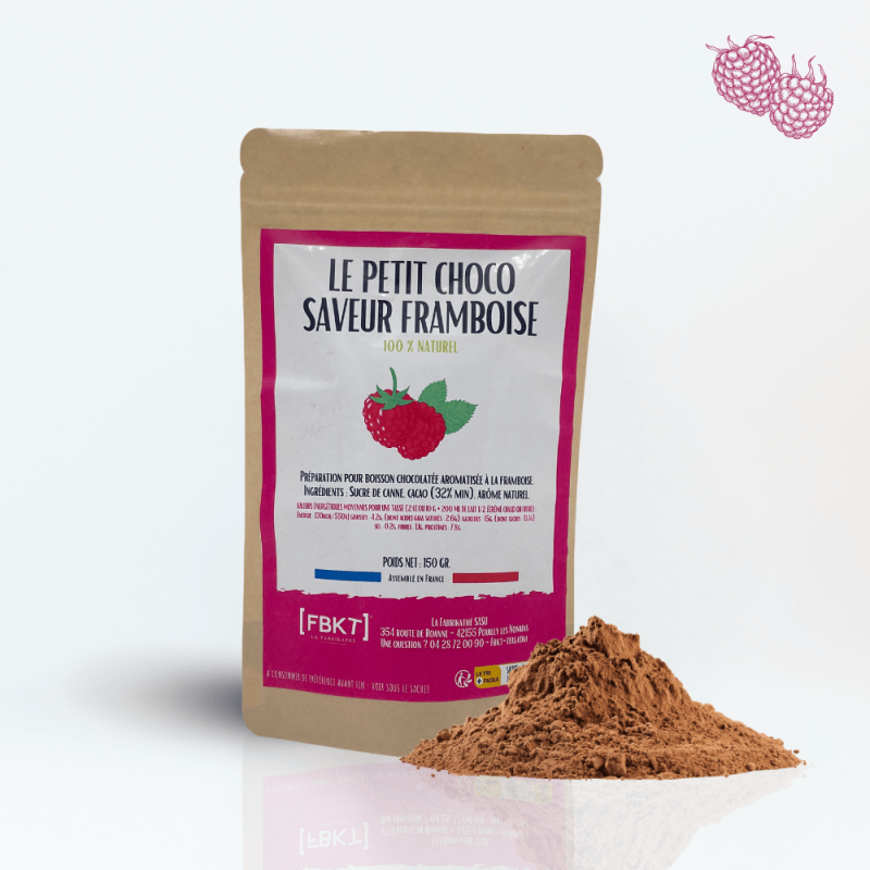 Le petit choco saveur Framboise - 150 Gr
