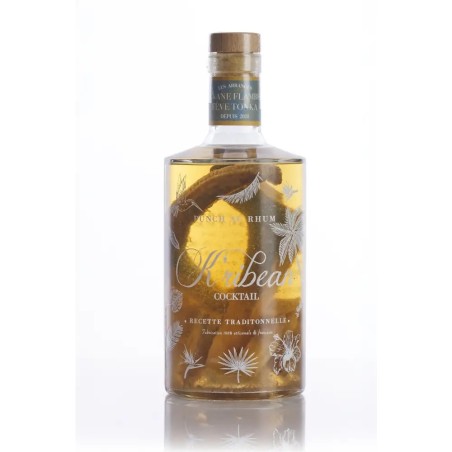 Punch au rhum Banane flambée fève tonka - 70 Cl