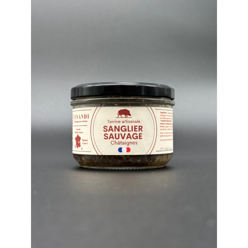 Terrine de Sanglier aux châtaignes - 100 Gr