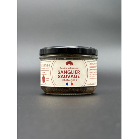 Terrine de Sanglier aux châtaignes - 100 Gr