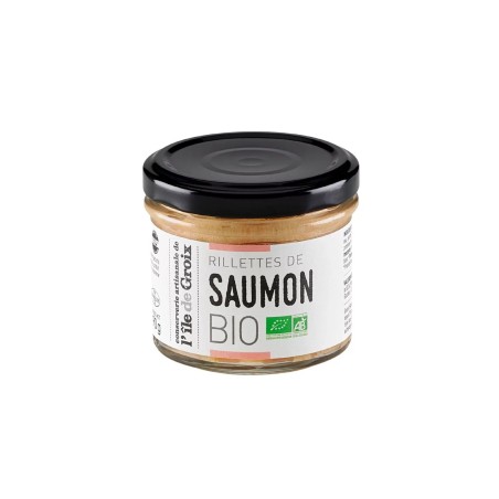 Rillettes de saumon Bio - 90 Gr