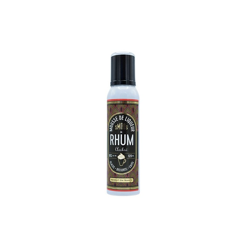 Mousse de liqueur - 120 ml - Rhum