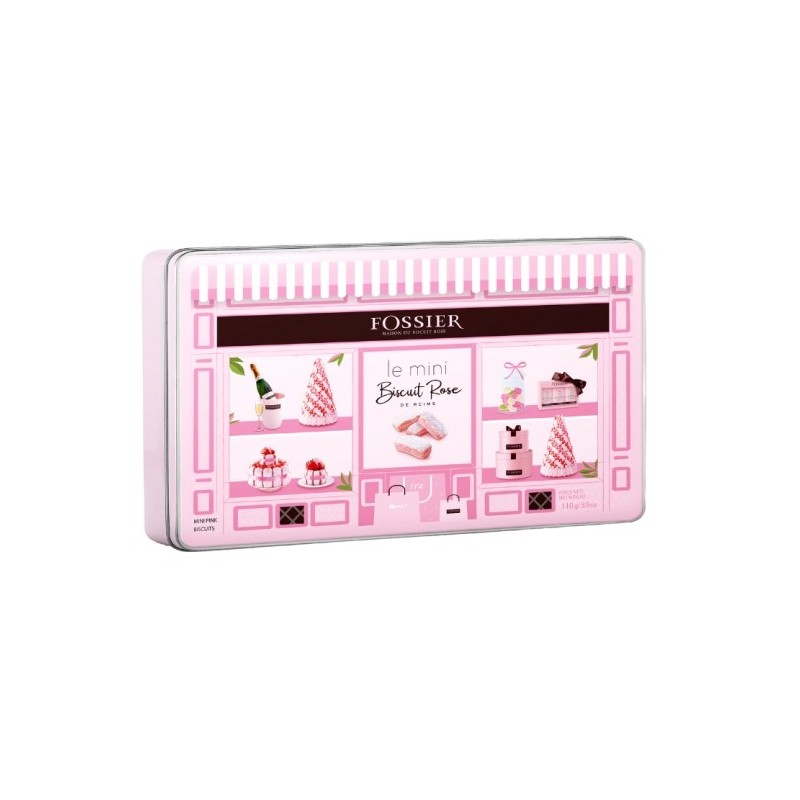 Coffret mini biscuit rose - 110 Gr