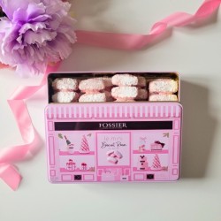 Coffret mini biscuit rose - 110 Gr