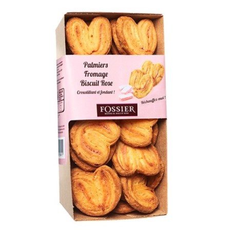 Palmiers Fromage Biscuit Rose - 80 Gr