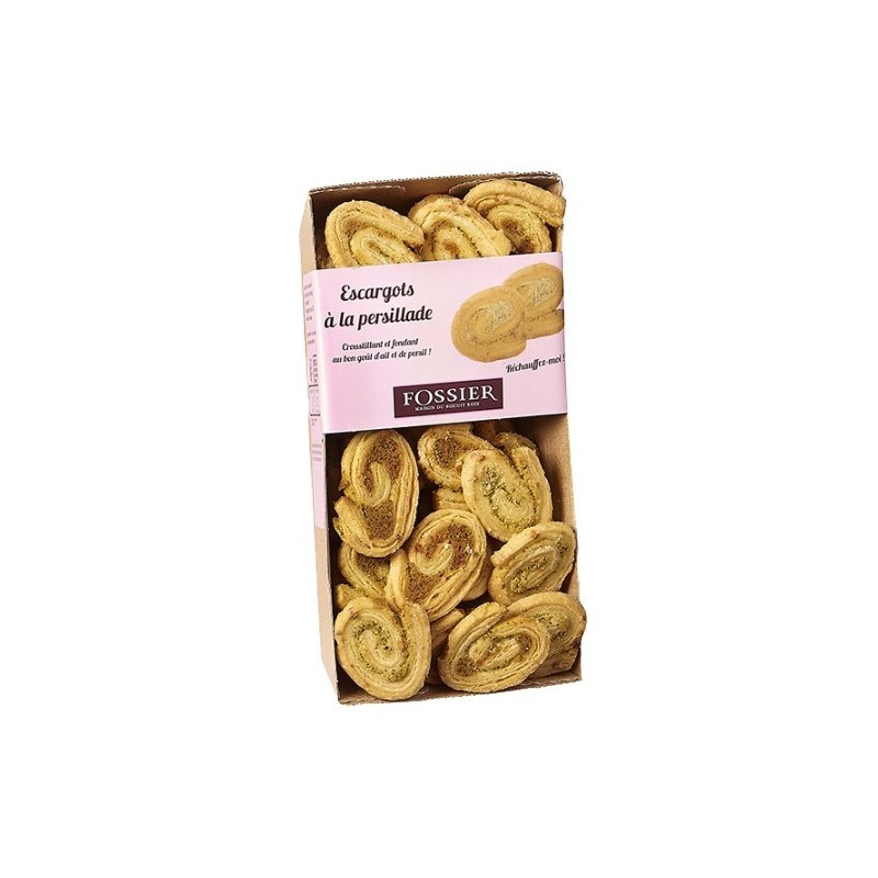 Palmiers Escargots à la persillade - 75 Gr