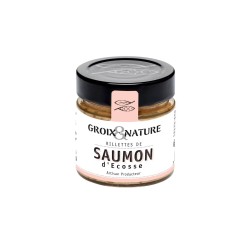 Rillettes de saumon d'Ecosse - 100 Gr