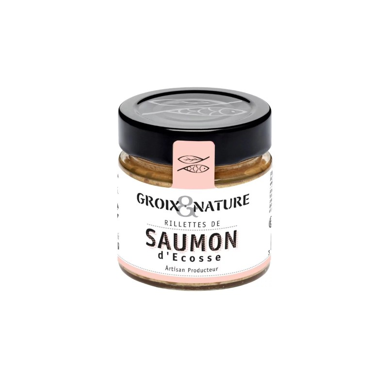 Rillettes de saumon d'Ecosse - 100 Gr
