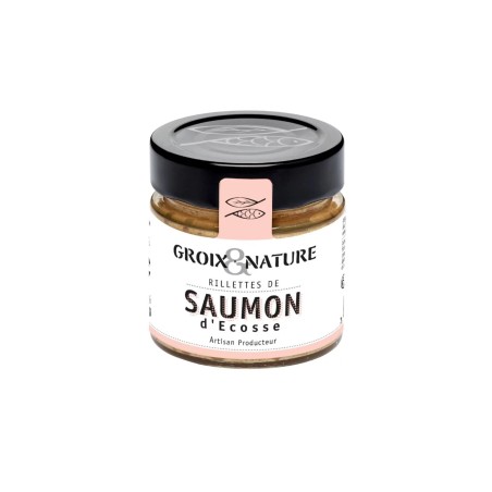 Rillettes de saumon d'Ecosse - 100 Gr