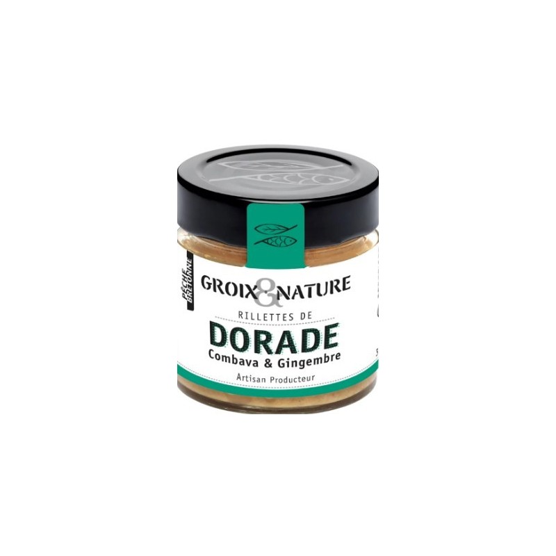 Rillettes de dorade Combava et Gingembre - 100 Gr