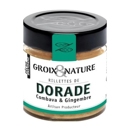 Rillettes de dorade Combava et Gingembre - 100 Gr
