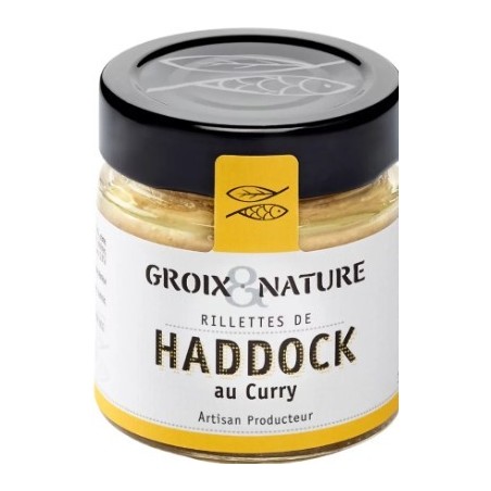 Rillettes de Haddock au curry - 100 Gr