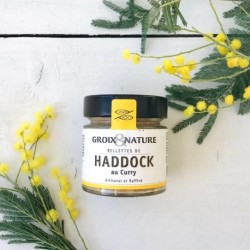 Rillettes de Haddock au curry - 100 Gr