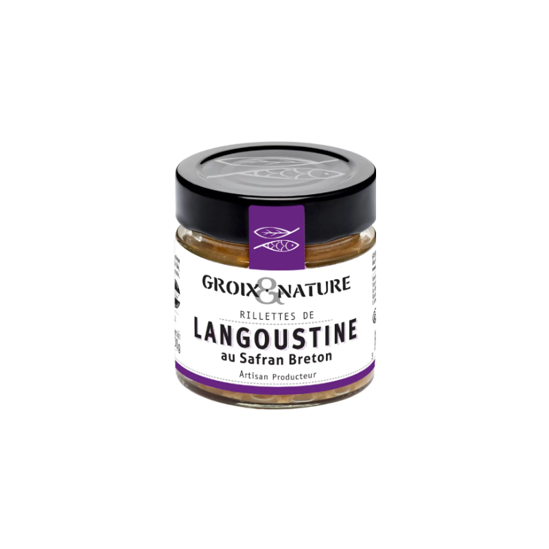 Rillettes de langoustine au safran Breton - 100 gr