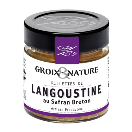 Rillettes de langoustine au safran Breton - 100 gr