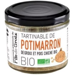 Tartinable de potimarron de Groix et pois chiche Bio - 90 Gr