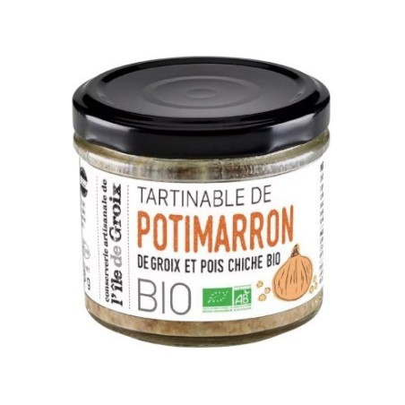 Tartinable de potimarron de Groix et pois chiche Bio - 90 Gr