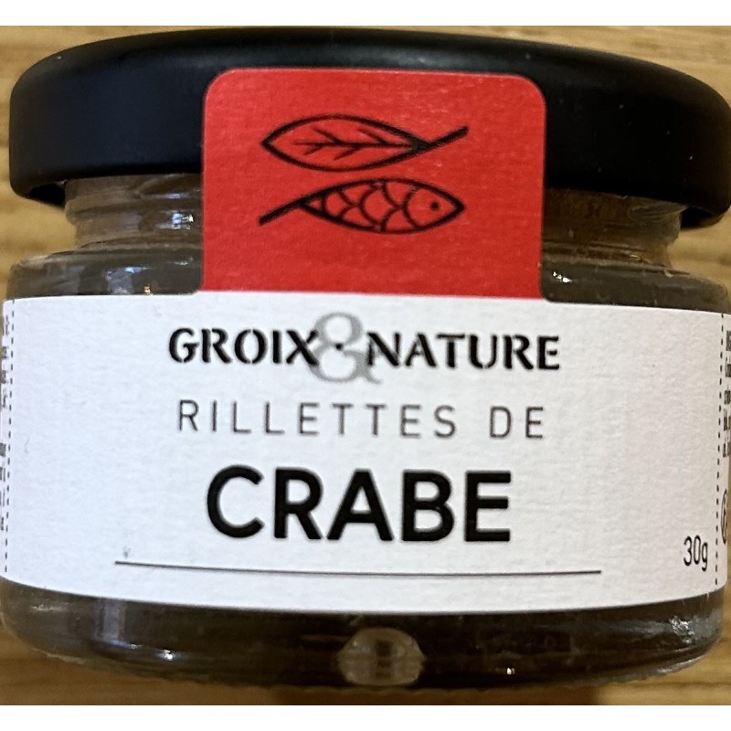 Mini rillettes de crabe - 30 gr