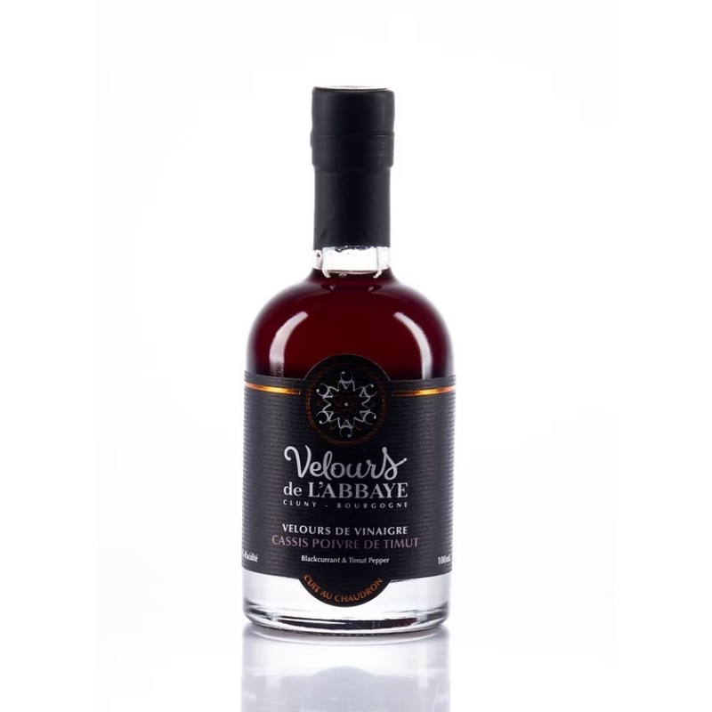 Velours de vinaigre Cassis Poivre de Timut - 200 ml