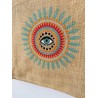 Sac cabas toile de jute - Porte bonheur